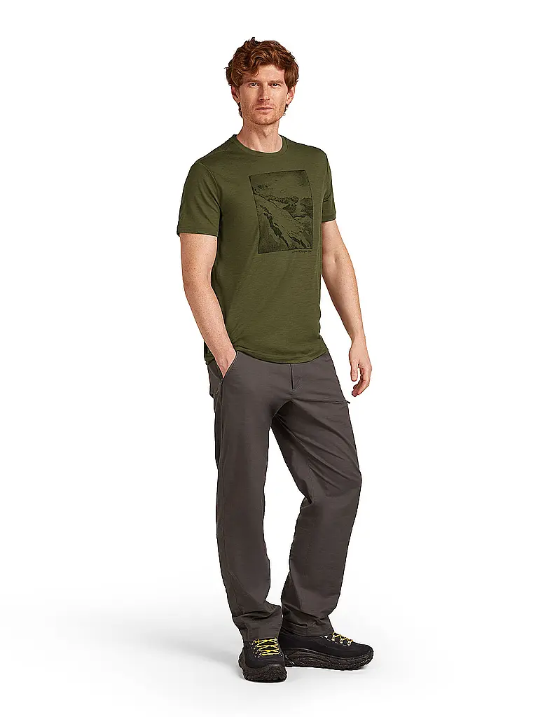 ICEBREAKER | T-shirt de sport homme Summit 150 Tech | Olive