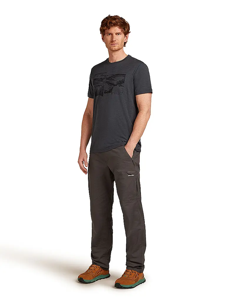 ICEBREAKER | T-shirt de sport Journey 150 Tech pour homme | Gris