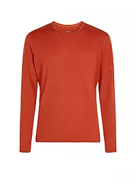 ICEBREAKER | T-shirt de sport manches longues en mérinos 200 Oasis pour homme | Cuivre