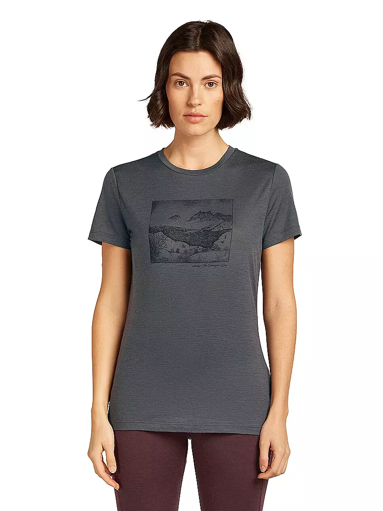 ICEBREAKER | T-shirt de sport pour femme Lake View 150 Tech-Lite |