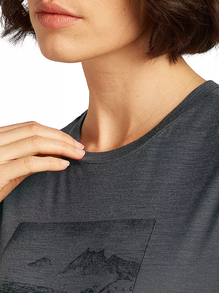 ICEBREAKER | T-shirt de sport pour femme Lake View 150 Tech-Lite |