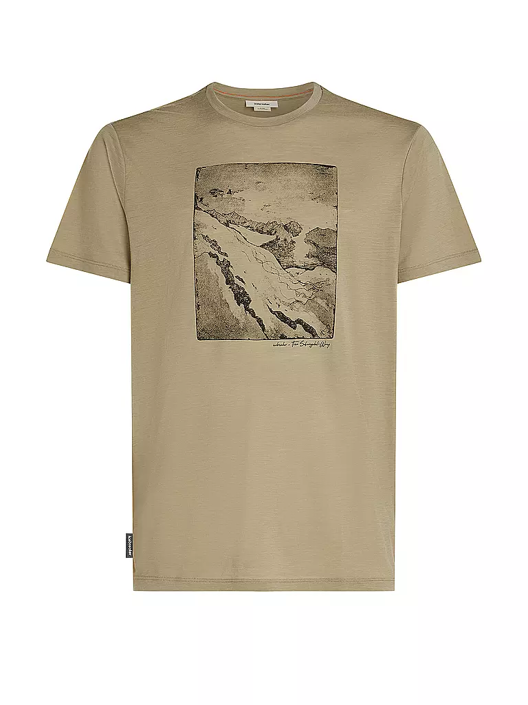 ICEBREAKER | T-shirt de sport pour homme Summit 150 Tech | Beige