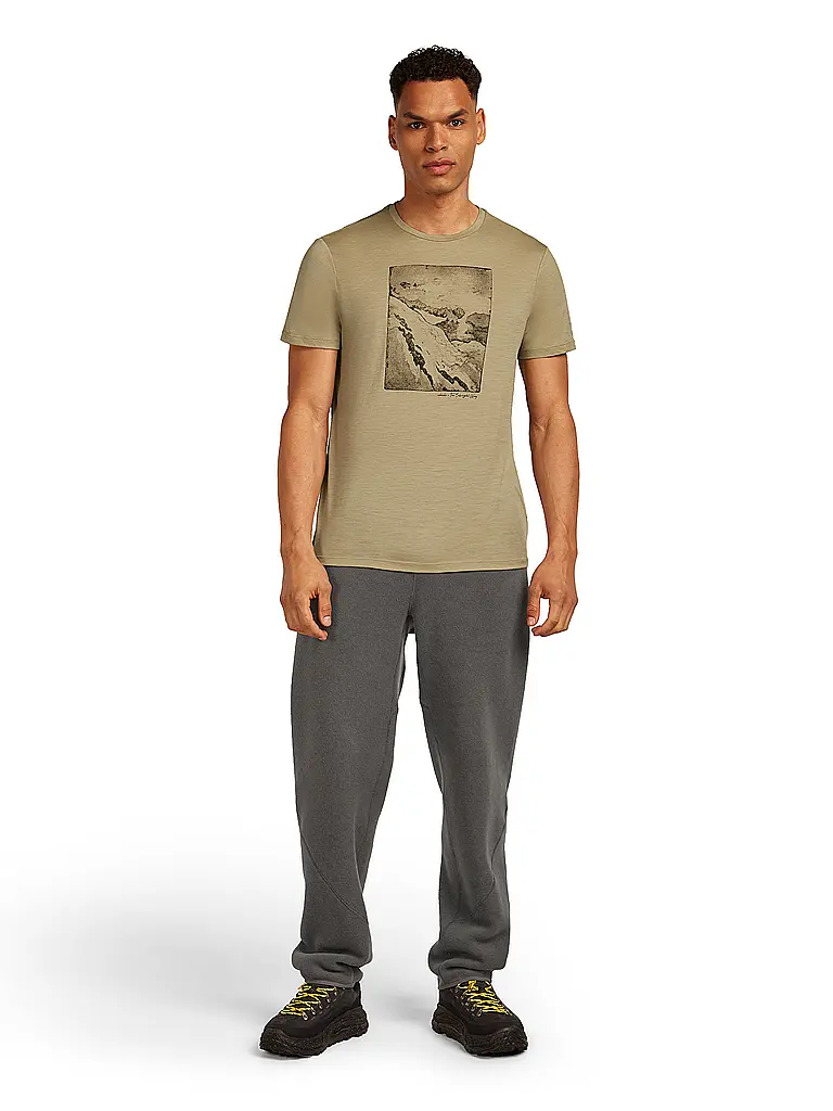 ICEBREAKER | T-shirt de sport pour homme Summit 150 Tech | Beige