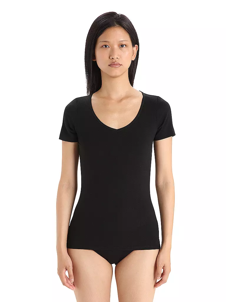 ICEBREAKER | T-shirt Femme 150 Siren Sweetheart | Noir