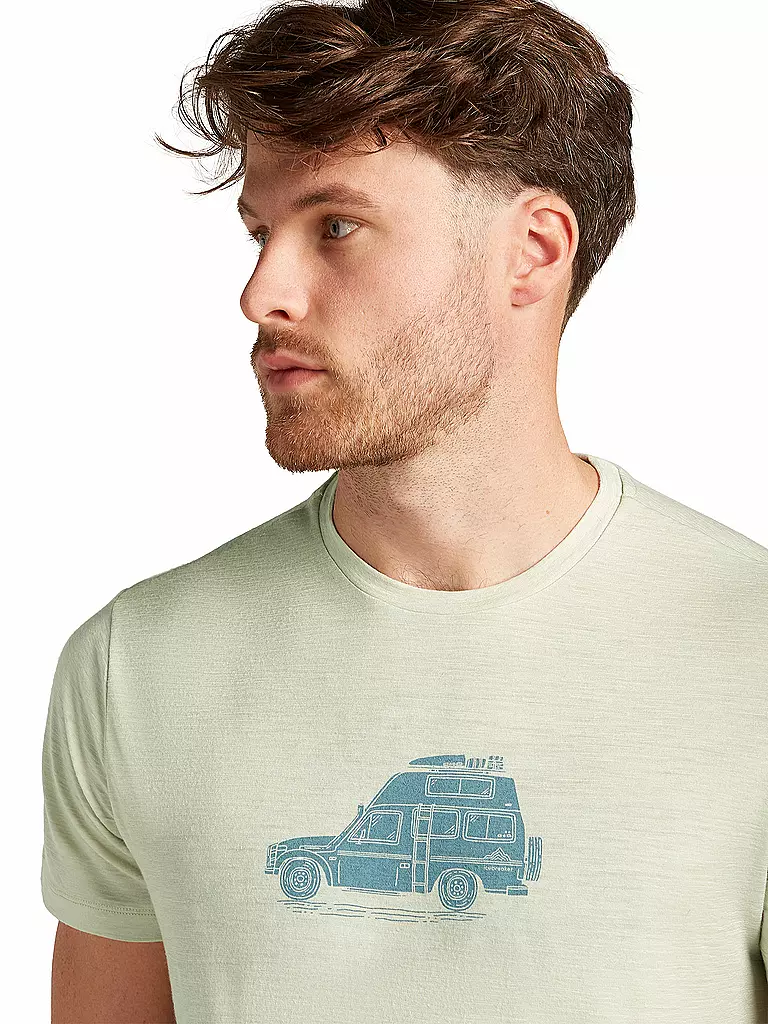 ICEBREAKER | T-shirt technique pour homme Camper 150 | Beige