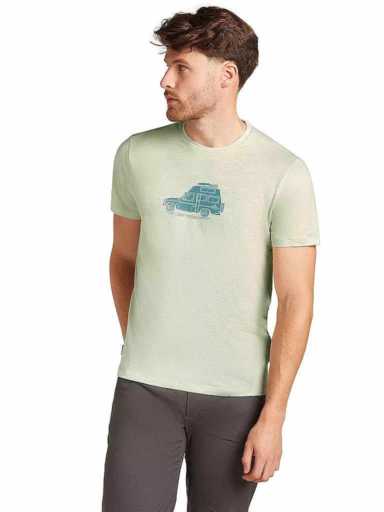ICEBREAKER | T-shirt technique pour homme Camper 150 | Beige