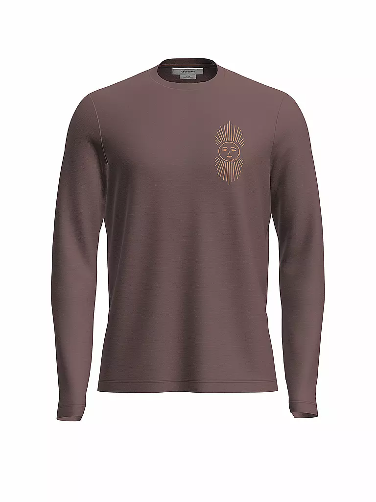 ICEBREAKER | T-shirt technique Solar 150 pour homme | Marron