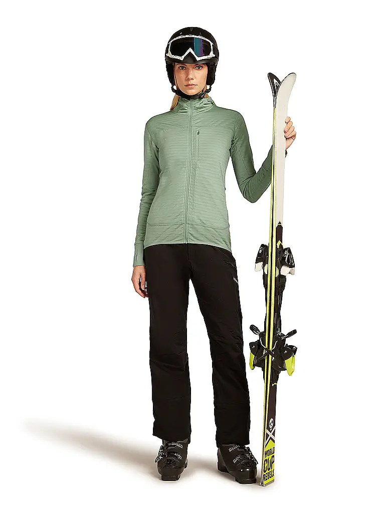ICEBREAKER | Veste polaire femme Real Fleece 300 à capuche en mérinos |