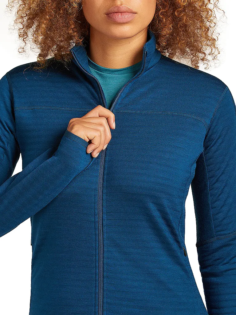 ICEBREAKER | Veste polaire femme Real Fleece 300 Merino |