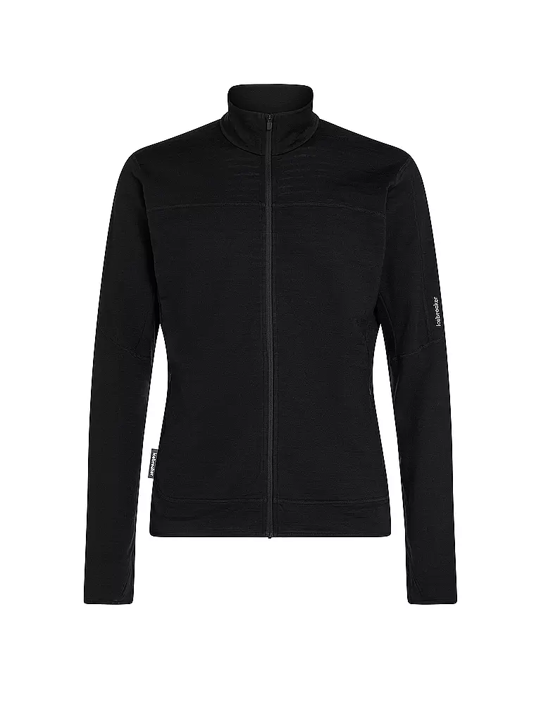 ICEBREAKER | Veste polaire homme Real 300 Merino | Noir