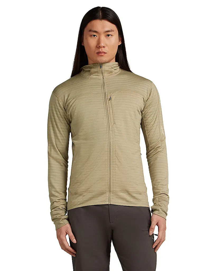 ICEBREAKER | Veste polaire homme Real Fleece 300 Merino à capuche |