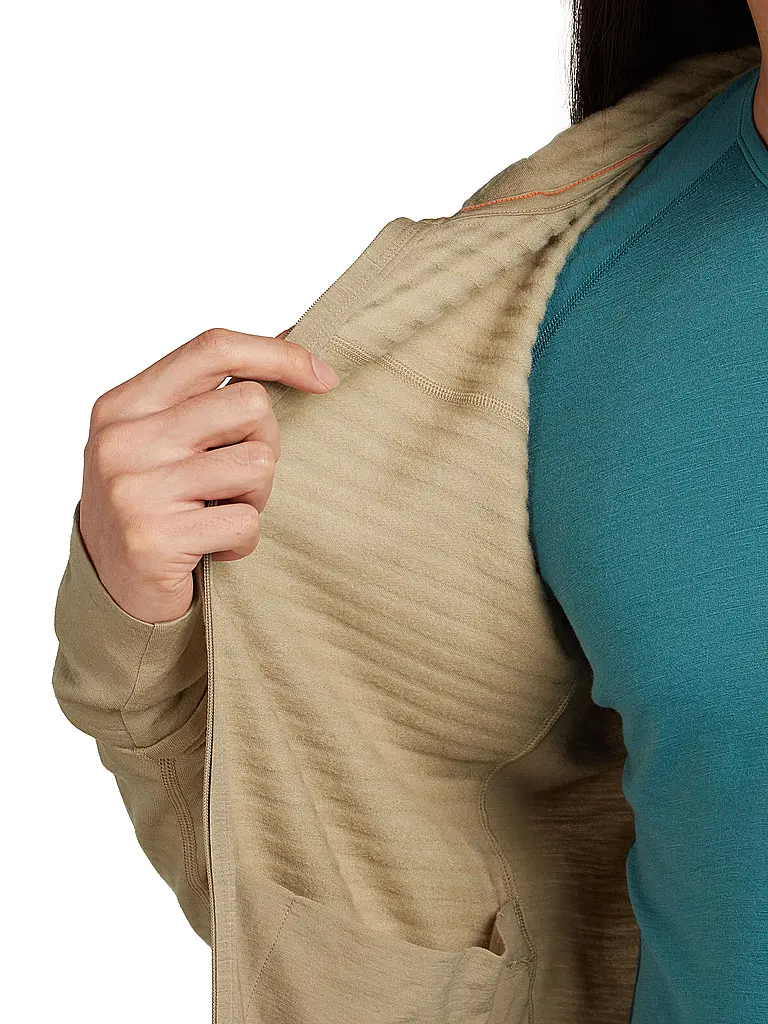 ICEBREAKER | Veste polaire homme Real Fleece 300 Merino à capuche |
