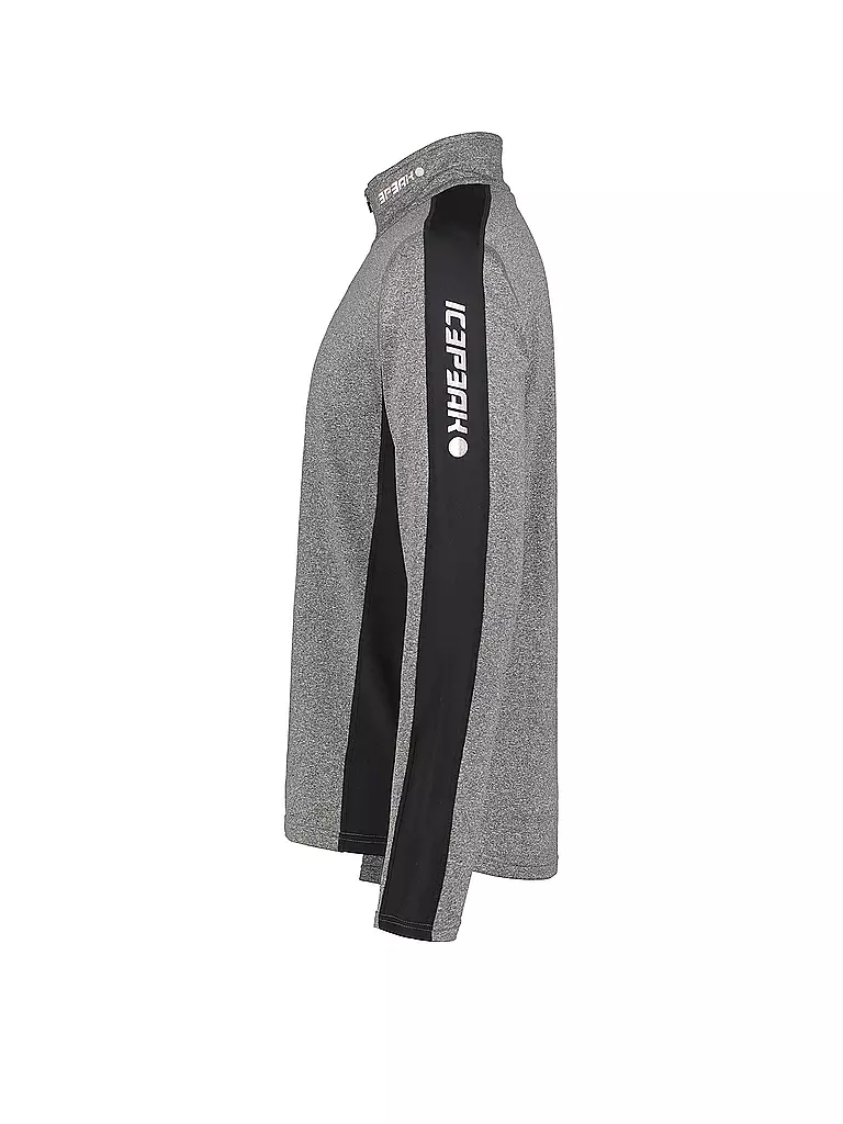 ICEPEAK |  Herren Unterzieh Zipshirt Fleminton  | Gris