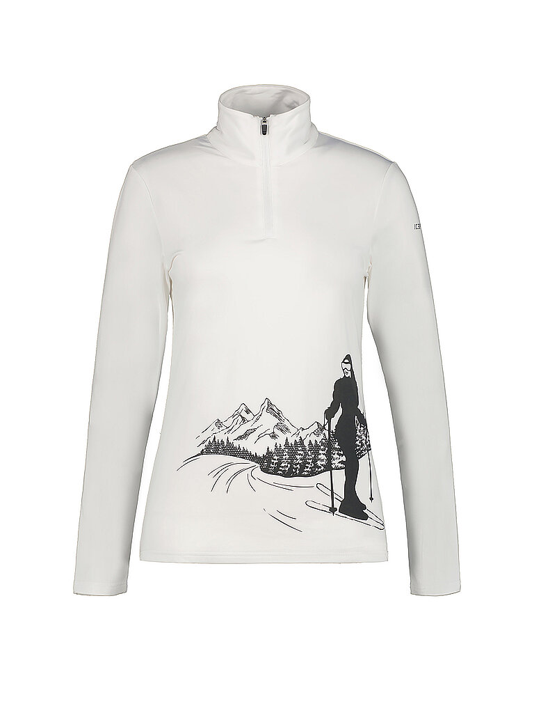 Sous-pull zippé Ellenton blanc L