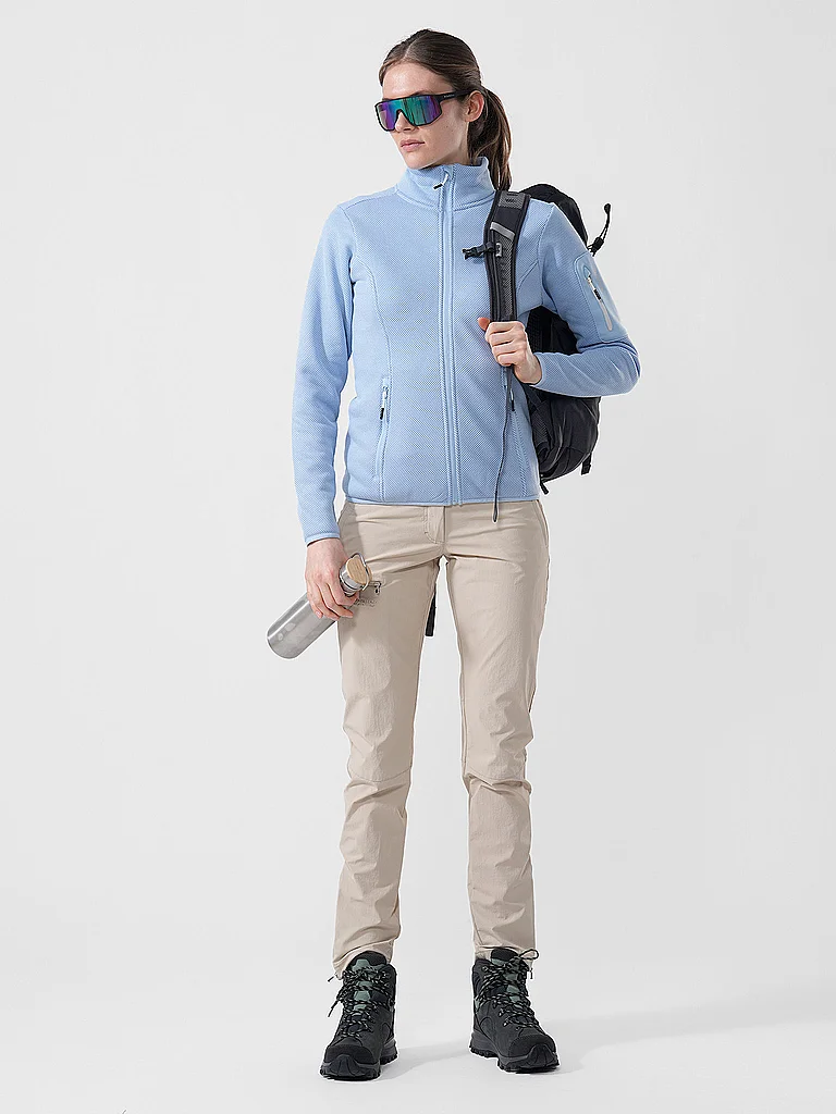 Icepeak Veste polaire pour femmes Bowersbille bleu clair   S 5