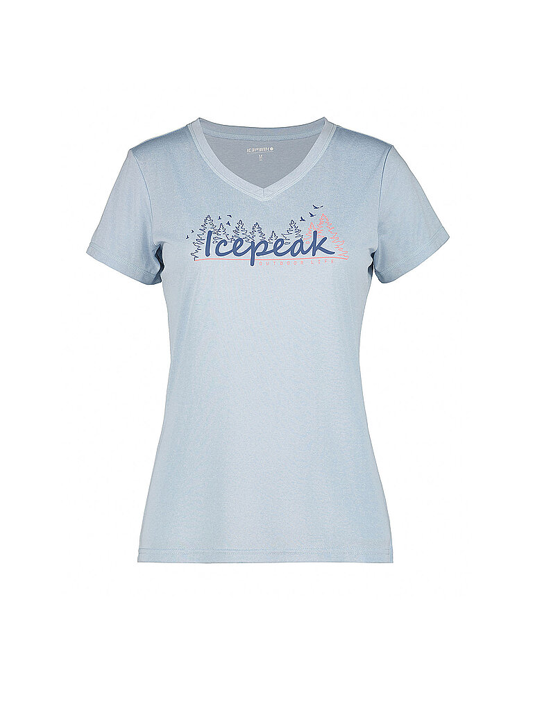 T-shirt de sport Burnhams bleu clair XL
