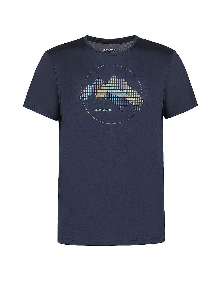 T-shirt de sport Beardens bleu marine L