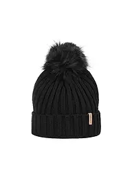 ICEPEAK | Bonnet Femme Hazen à Pompon | Noir
