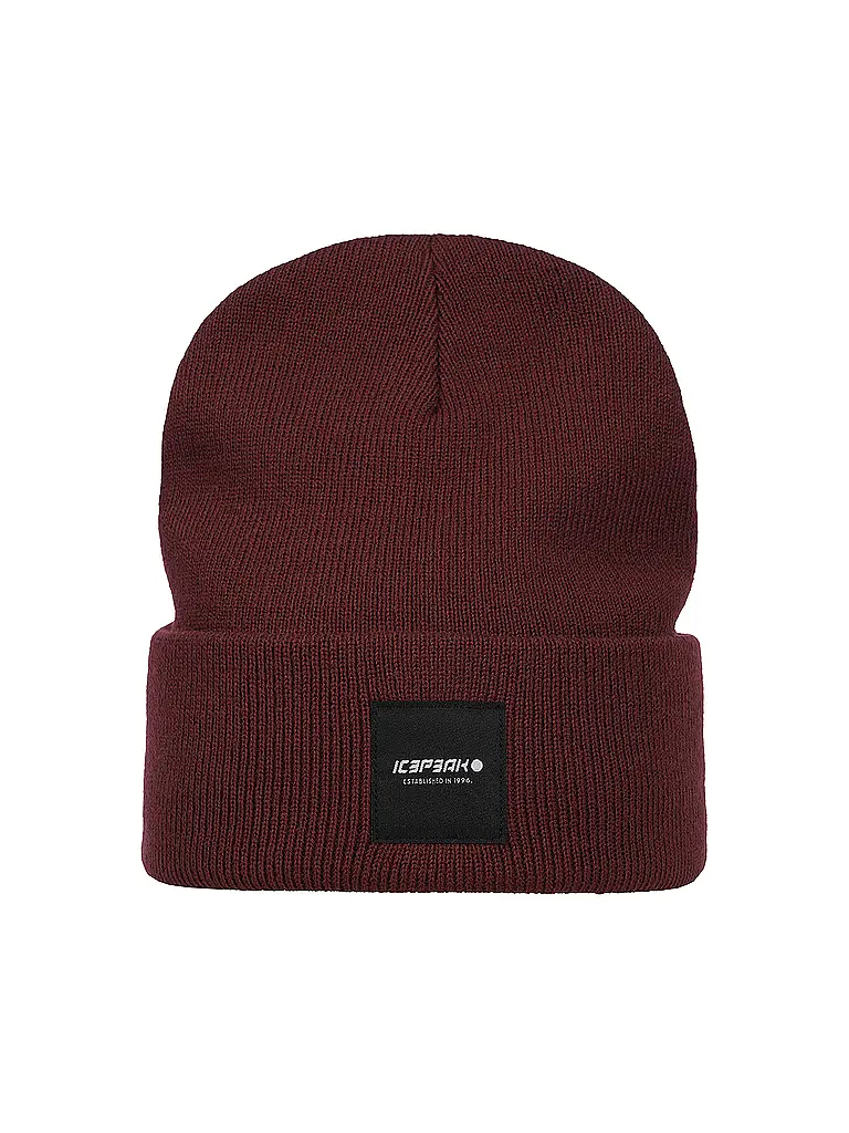 ICEPEAK | Bonnet Harcourt | Rouge foncé
