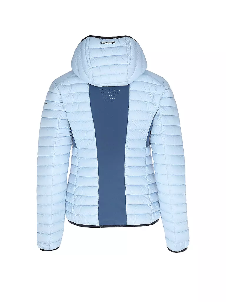 ICEPEAK | Damen Isojacke Dix Hoodie | Bleu clair