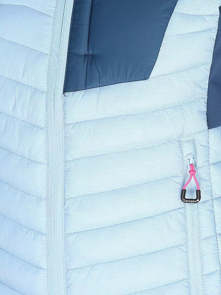 ICEPEAK | Damen Isojacke Dix Hoodie | Bleu clair
