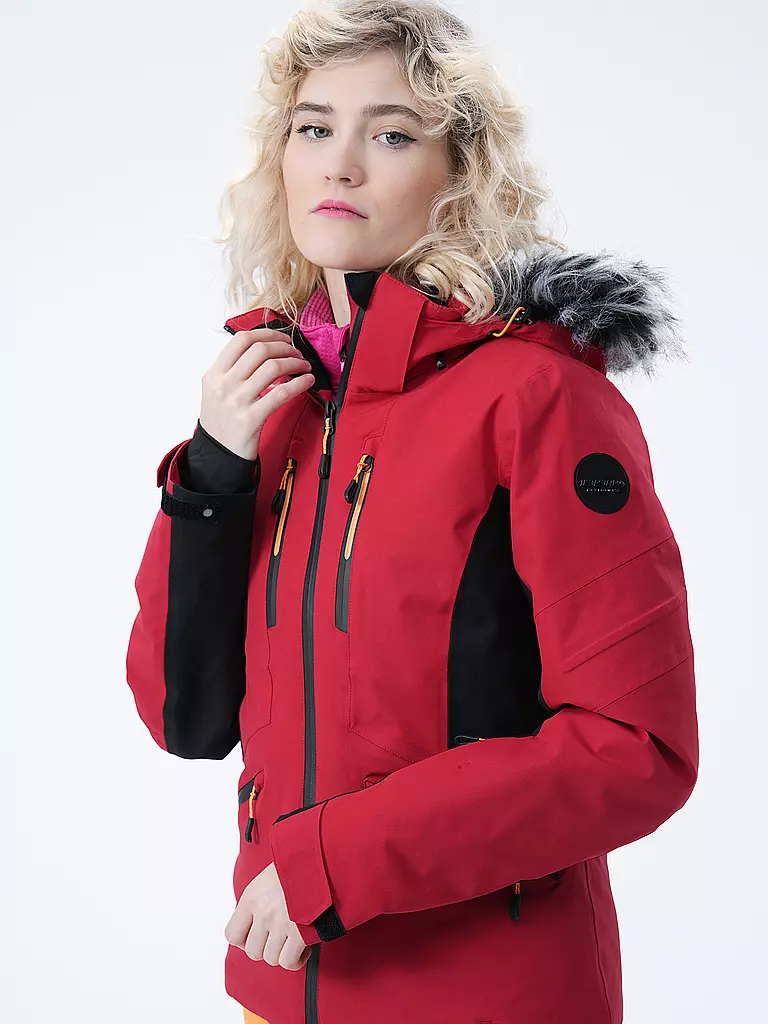ICEPEAK | Damen Skijacke Fayette | Rouge
