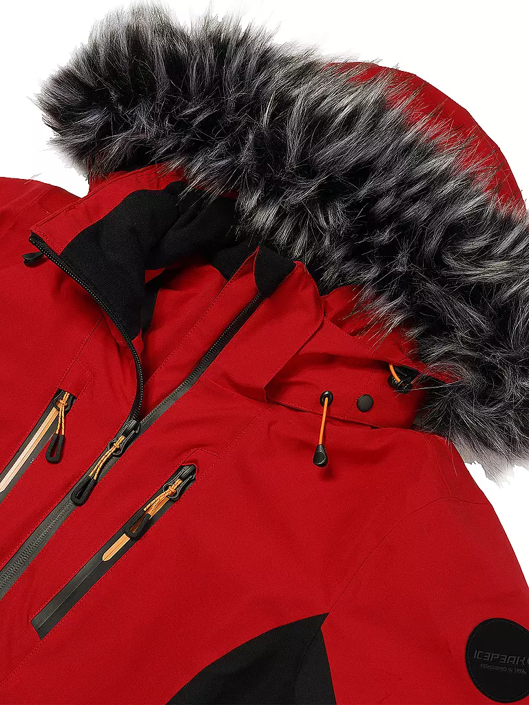 ICEPEAK | Damen Skijacke Fayette | Rouge