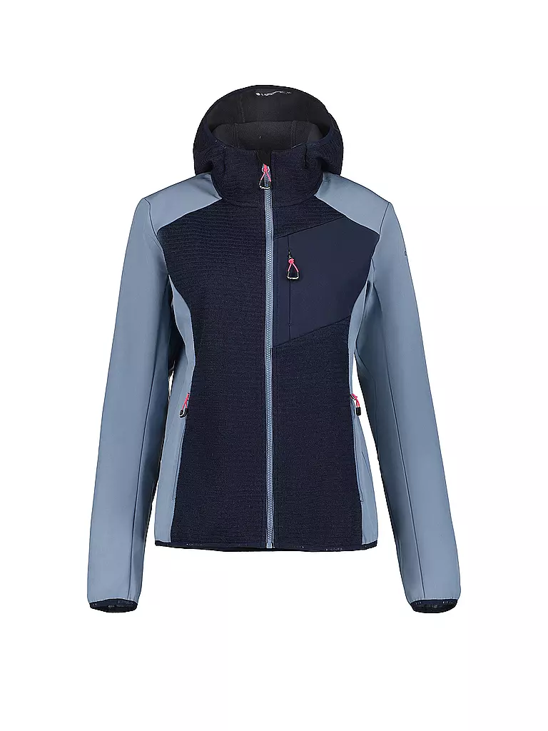 ICEPEAK | Damen Tourenjacke Dahloneka Hoodie | Bleu foncé