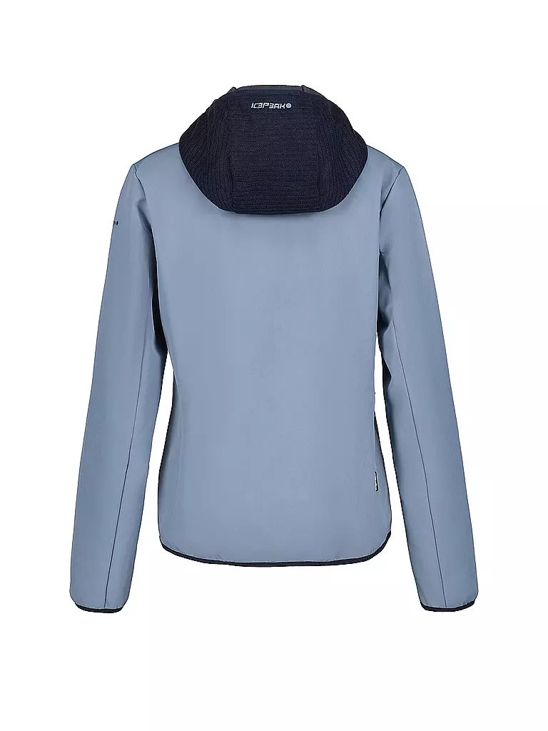 ICEPEAK | Damen Tourenjacke Dahloneka Hoodie | Bleu foncé