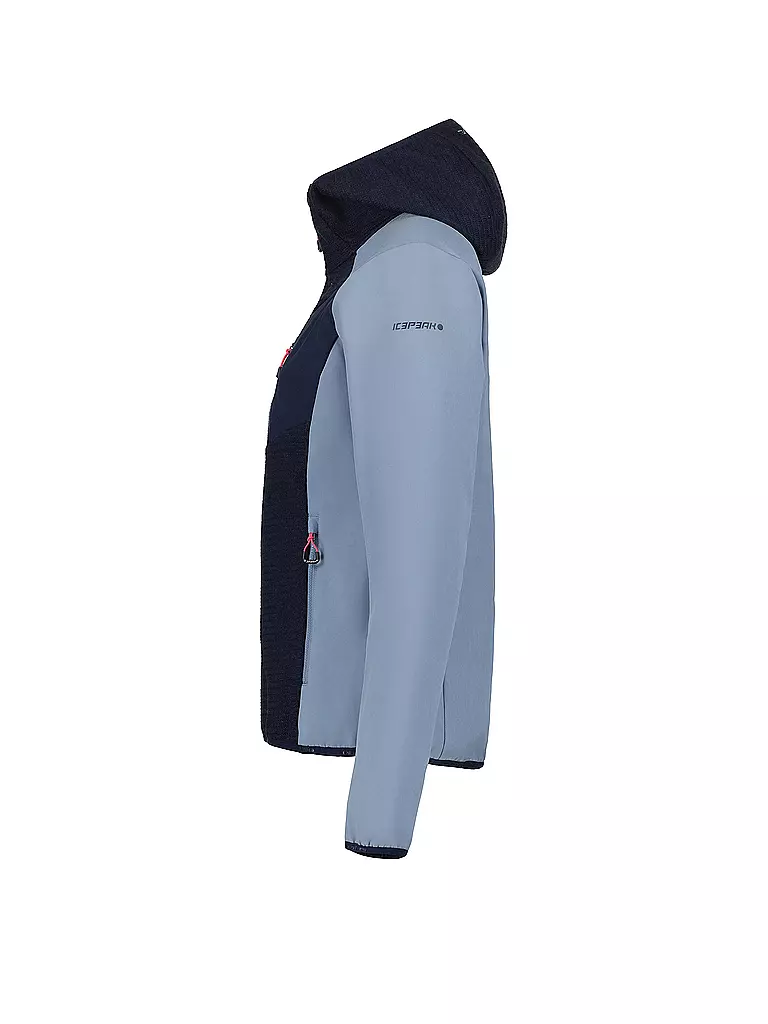 ICEPEAK | Damen Tourenjacke Dahloneka Hoodie | Bleu foncé