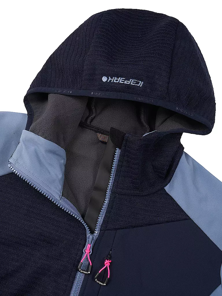 ICEPEAK | Damen Tourenjacke Dahloneka Hoodie | Bleu foncé