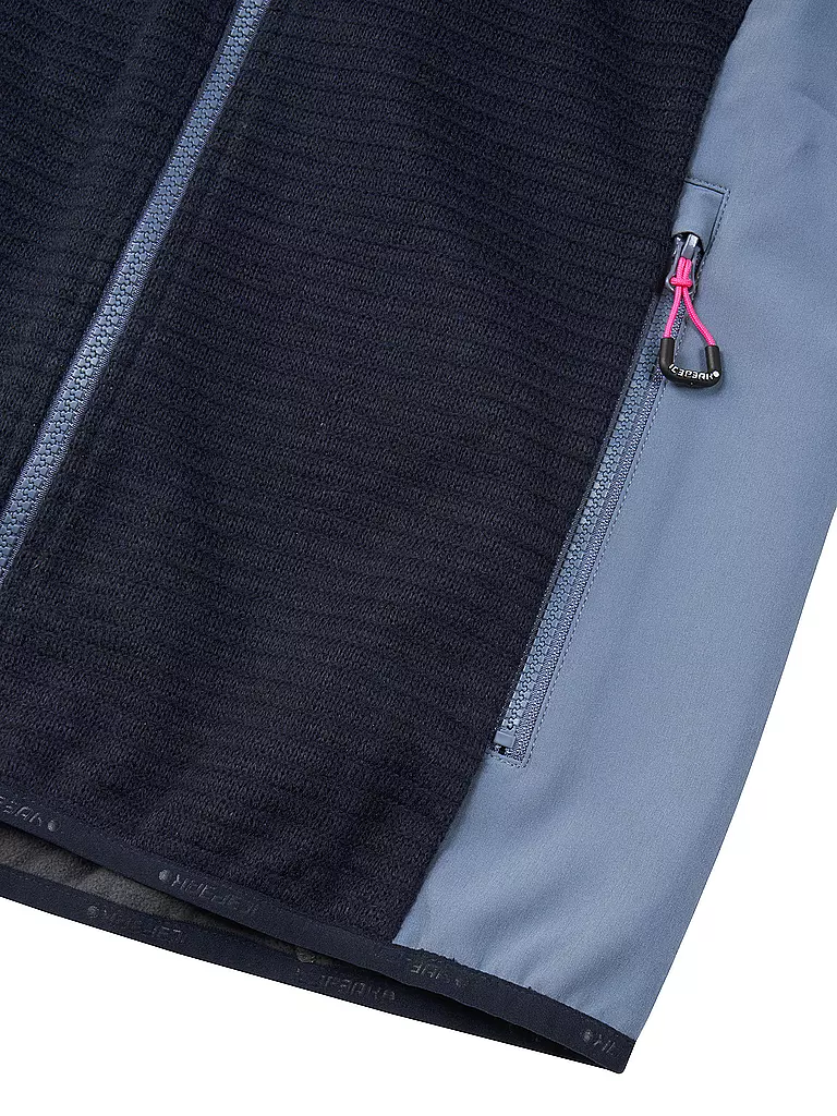 ICEPEAK | Damen Tourenjacke Dahloneka Hoodie | Bleu foncé