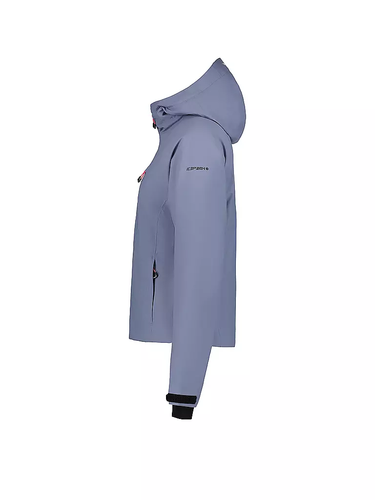 ICEPEAK | Damen Tourenjacke Delavan Hoodie | Bleu clair