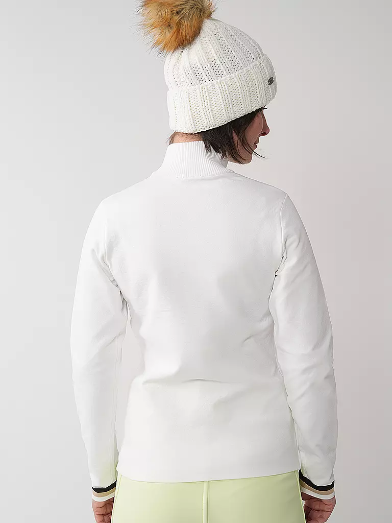ICEPEAK | Damen Unterzieh Zipshirt Elwell | Blanc