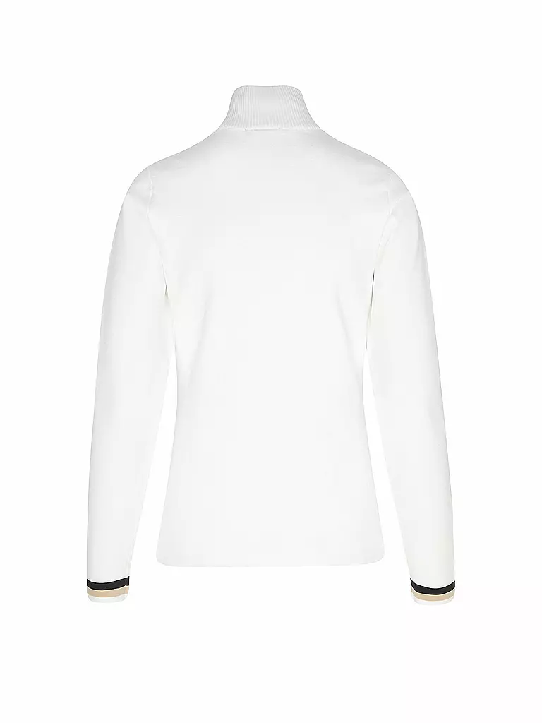 ICEPEAK | Damen Unterzieh Zipshirt Elwell | Blanc