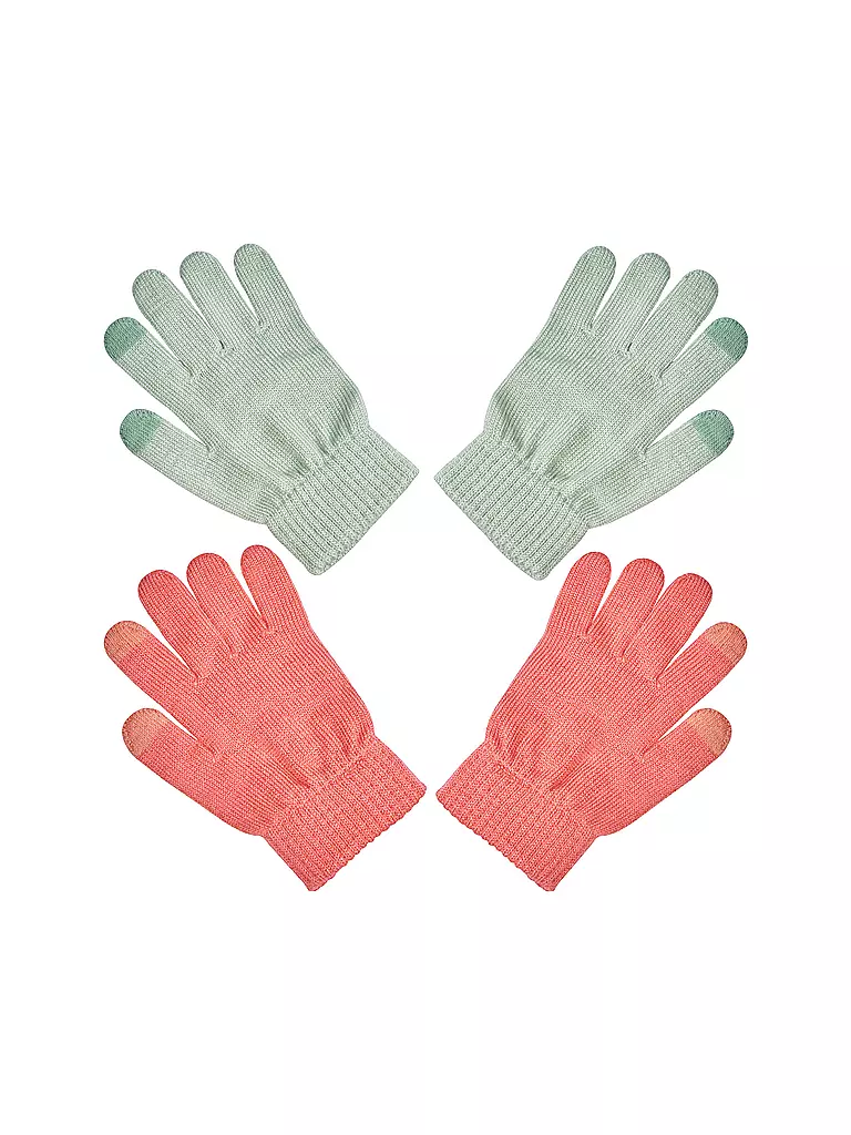 ICEPEAK | Gants pour enfants Highland, lot de 2 | Corail