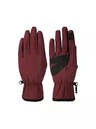 ICEPEAK | Gants Softshell Hustonville | Rouge foncé