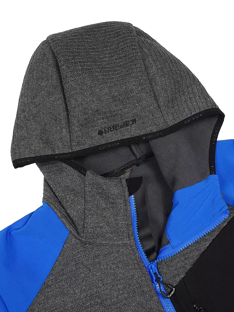 ICEPEAK | Herren Fleecejacke Danfort Hoodie | Bleu