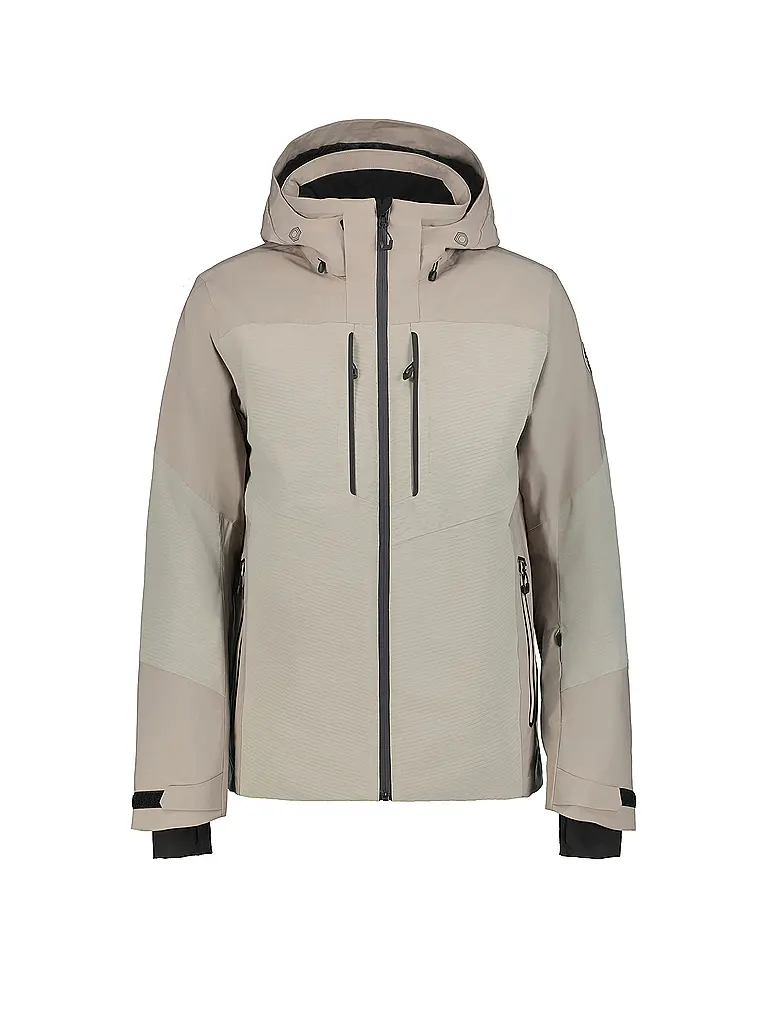 ICEPEAK | Herren Skijacke Faulkton Hoodie | Gris