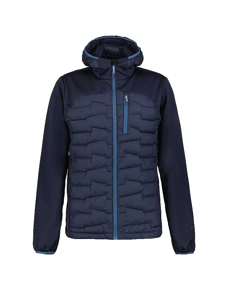 ICEPEAK | Isojacke Hyhalia Hoodie pour hommes | Bleu foncé