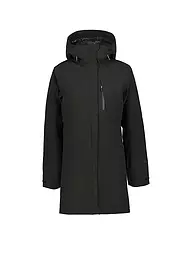ICEPEAK | Isomanteau Bagheria à capuche pour femmes | Noir