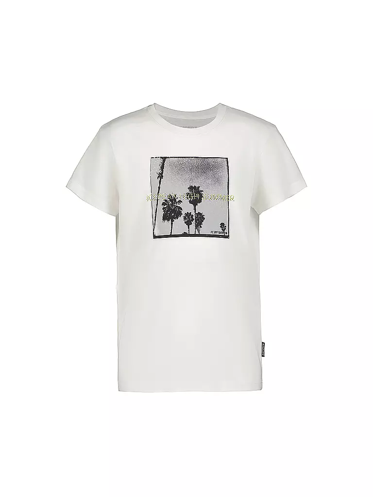 ICEPEAK | Jungen T-Shirt Leadville Jr  | Crème