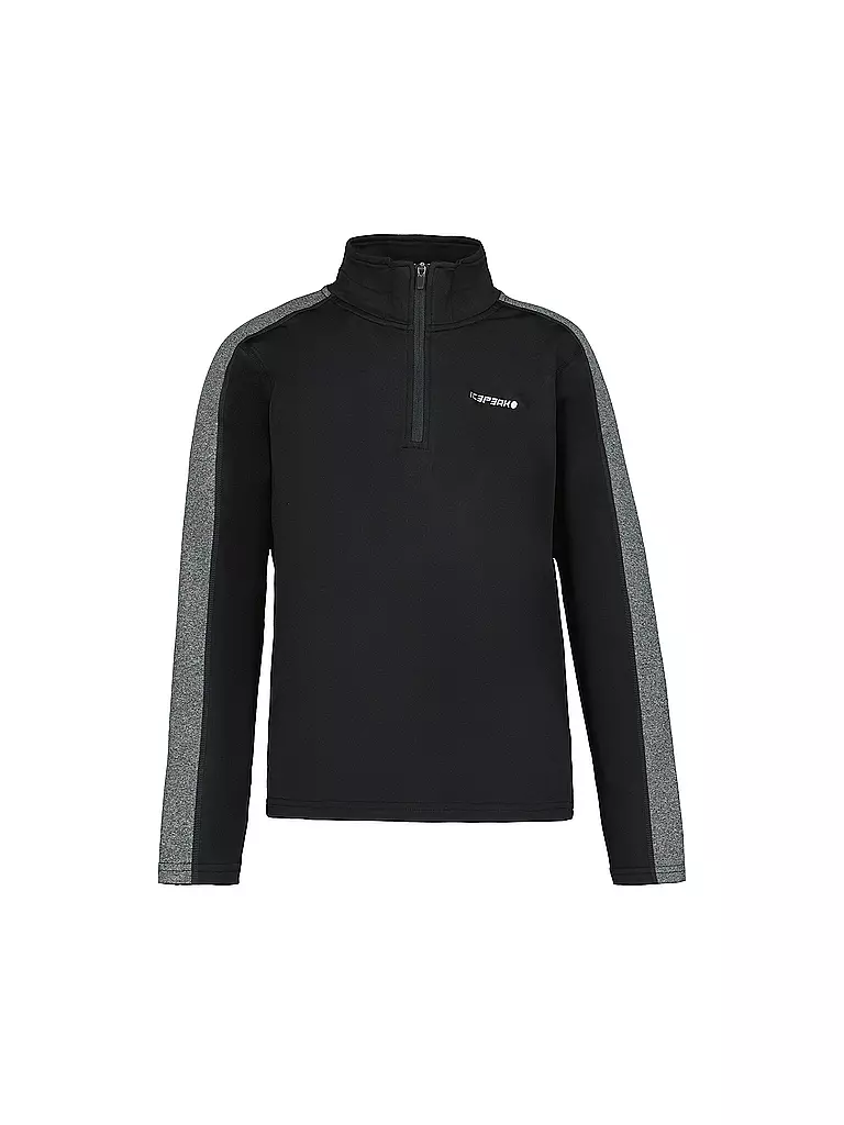 ICEPEAK | Kinder Unterzieh Zipshirt Fleminton Jr | Noir