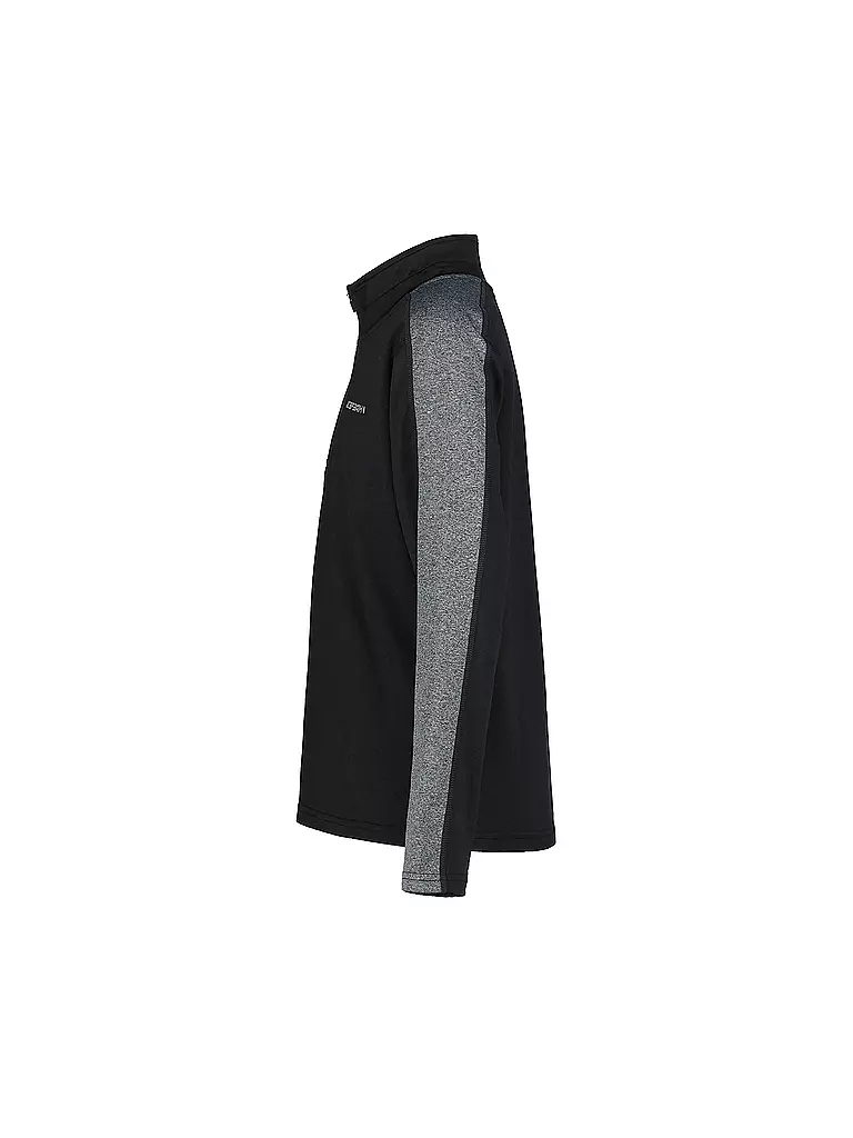 ICEPEAK | Kinder Unterzieh Zipshirt Fleminton Jr | Noir
