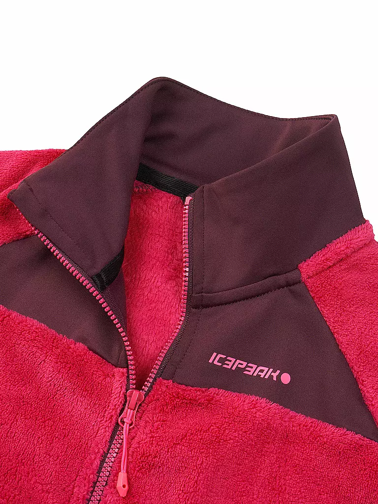 ICEPEAK | Mädchen Fleecejacke Krefeld | Rose vif