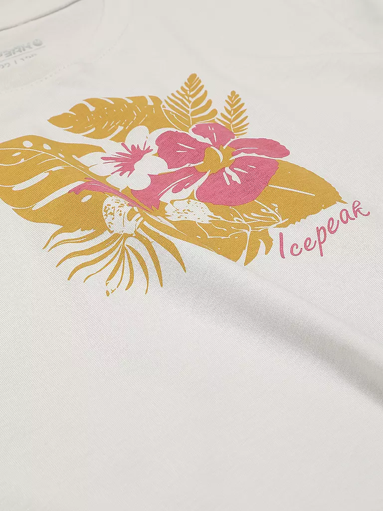 ICEPEAK | Mädchen T-Shirt Leadville Jr  | Crème