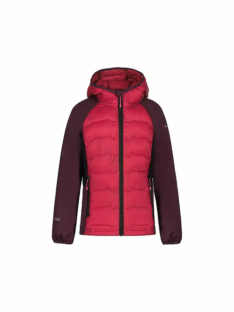 ICEPEAK | Mädchen Wander Isojacke Kangley Hoodie | Rose vif