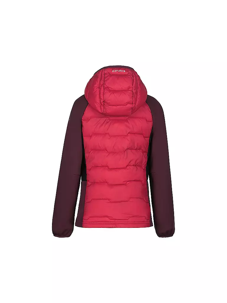 ICEPEAK | Mädchen Wander Isojacke Kangley Hoodie | Rose vif