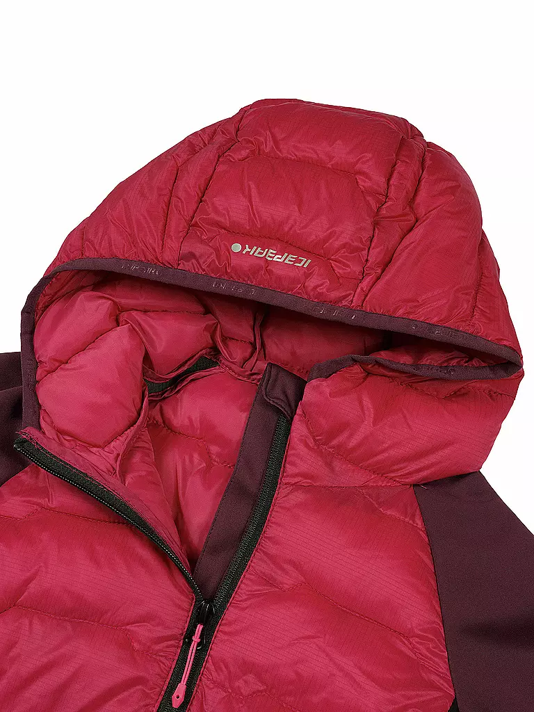 ICEPEAK | Mädchen Wander Isojacke Kangley Hoodie | Rose vif
