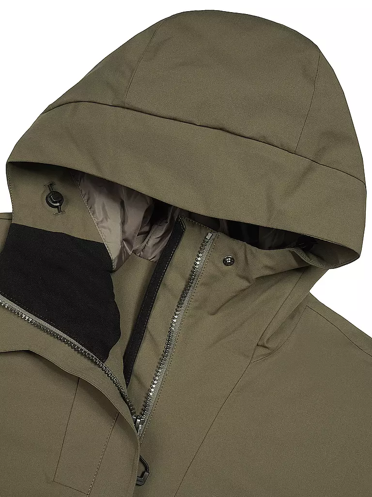 ICEPEAK | Manteau d'hiver pour femme Minier à capuche |